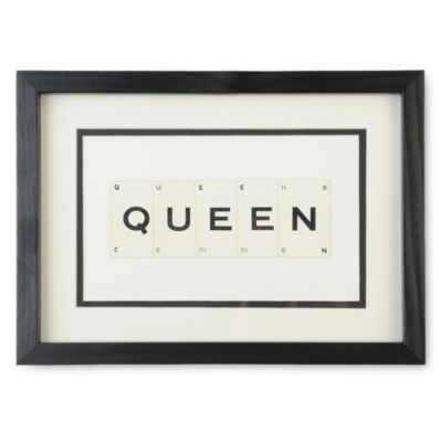 VINTAGE PLAYING CARDS Queen frame