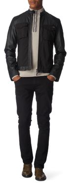 ARMANI JEANS Panelled jacket