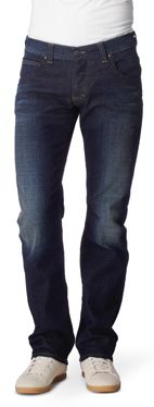 ARMANI JEANS Heavily washed jeans