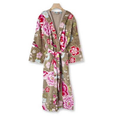 PIP STUDIO Birds of Paradise cotton robe khaki