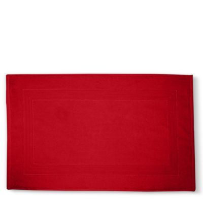 SELFRIDGES Retreat bath mat red