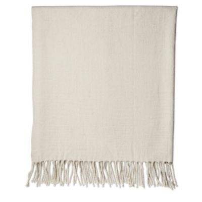 LINUM Viggo throw cream