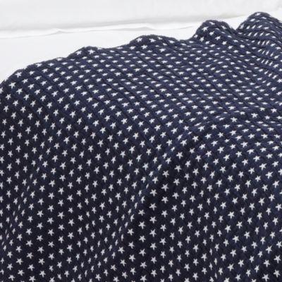 LEXINGTON Authentic Star bedspread navy