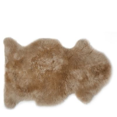 ALMA HOME Stone sheepskin rug
