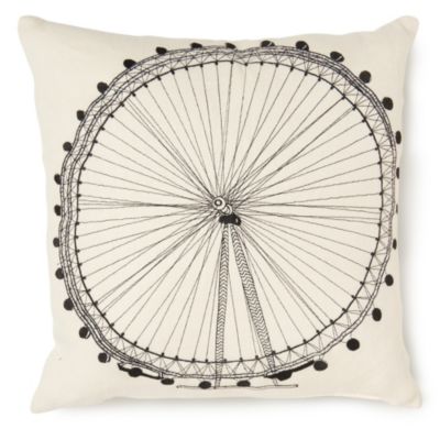 CHARLENE MULLEN London Eye cushion