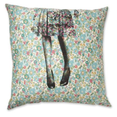 LA CERISE SUR LE GATEAU Alice liberty print cushion cover