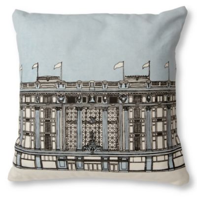 MR WINGATE Selfridges Oxford Street cushion cover with pad