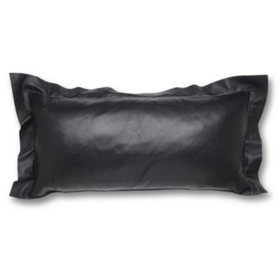 BY NORD Leather cushion black