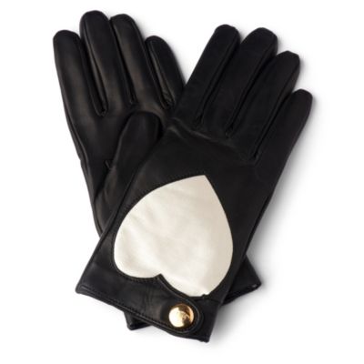VIVIENNE WESTWOOD Heart print ladies' gloves