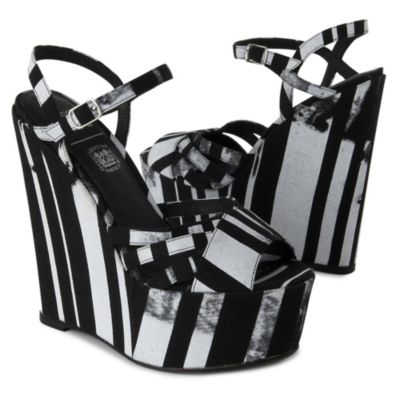 ALDO RISE Libertine Allor striped wedges