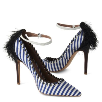 ALDO RISE JW Anderson Weatherbee eyelet and feather courts