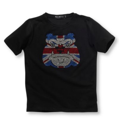 MOST WANTED Union Jack bulldog t-shirt 4-14 years