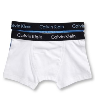 CALVIN KLEIN Pack of two logo boxers 4-14 years