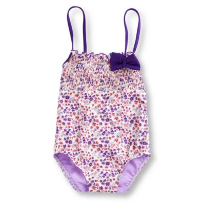 MC2 SAINT BARTH Floral swimming costume 2-8 years