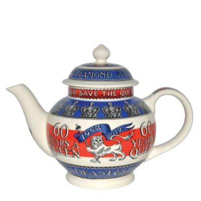 EMMA BRIDGEWATER Diamond Jubilee four cup teapot