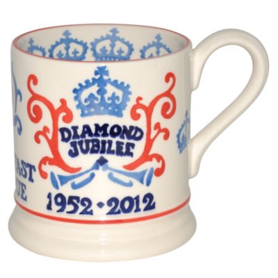 EMMA BRIDGEWATER Diamond Jubilee half pint mug