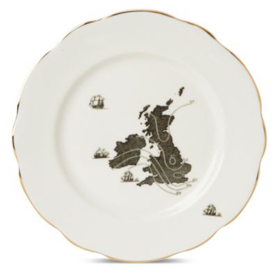 ALI MILLER UK Map plate