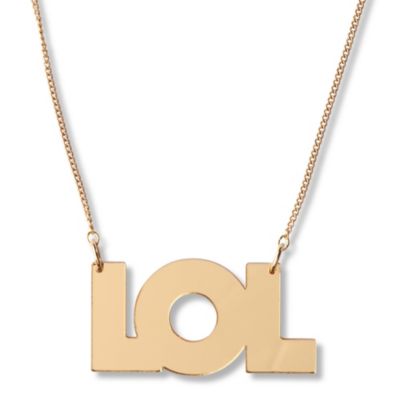 TATTY DEVINE LOL necklace