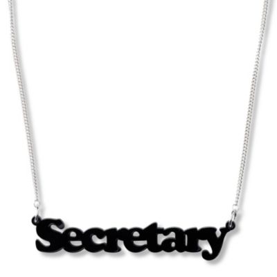 TATTY DEVINE Secretary necklace