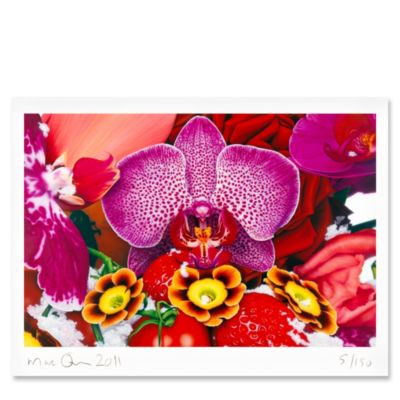 MARC QUINN Bright Sunrise lotus print