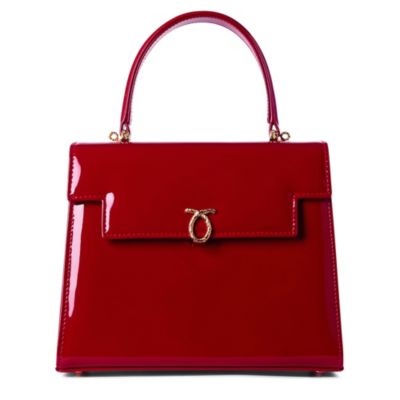 LAUNER Traviata patent handbag