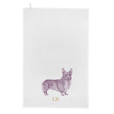 THORNBACK & PEEL Corgi tea towel