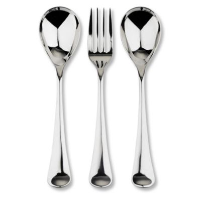 ROBERT WELCH Ashbury mirrored serving set