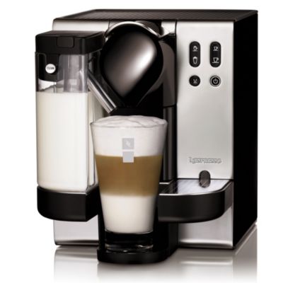 NESPRESSO Delonghi Nespresso Latissima coffee machine silver