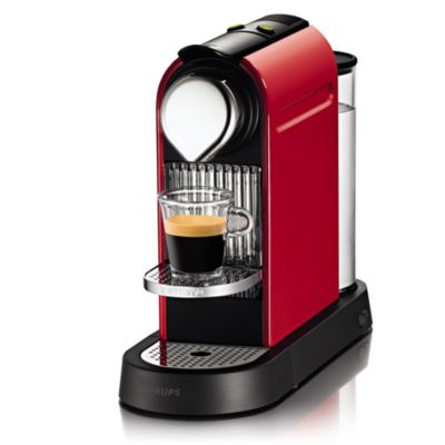 NESPRESSO Krups Nespresso Citiz coffee machine red