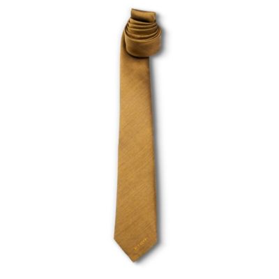 BURBERRY Logo silk tie
