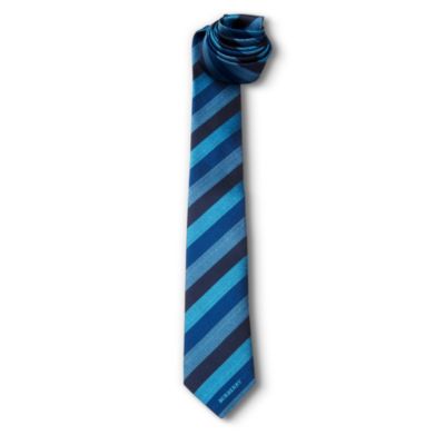 BURBERRY Striped silk tie