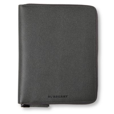 BURBERRY Grainy leather iPad 2 case