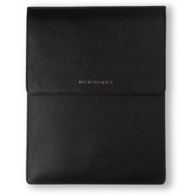 BURBERRY Grainy leather iPad sleeve