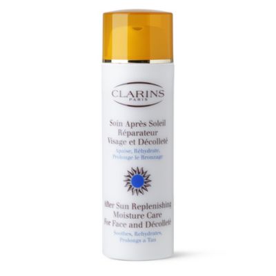 CLARINS After Sun replenishing moisture care for face and d&eacute;collet&eacute;