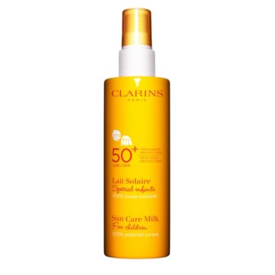 CLARINS Sun Care Milk for children 100% Mineral Screen UVB/UVA 50+