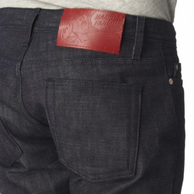 NAKED AND FAMOUS DENIM Weird Guy Scratch and Sniff jeans