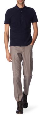 MAISON MARTIN MARGIELA Cotton&ndash;blend polo shirt