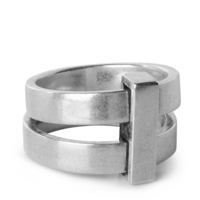 MAISON MARTIN MARGIELA Double-loop ring