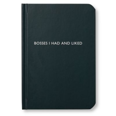 ARCHIE GRAND 'Bosses I had and liked' notebook