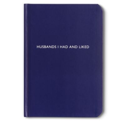 ARCHIE GRAND 'Husbands I had and liked' notebook