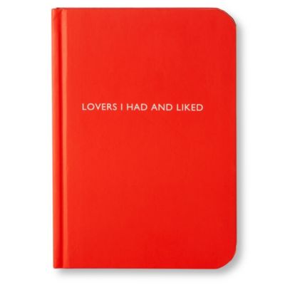ARCHIE GRAND 'Lovers I had and liked' notebook