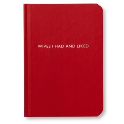 ARCHIE GRAND 'Wives I had and liked' notebook