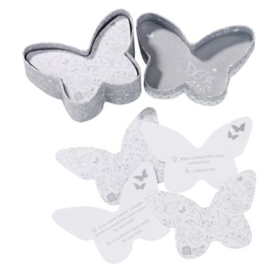 TALKING TABLES Butterfly trivia box