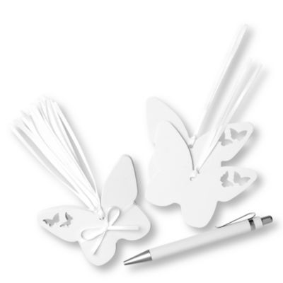 TALKING TABLES Butterfly wedding wishes pack of 54