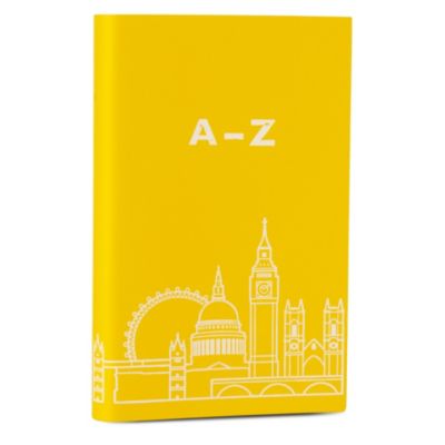 UNDERCOVER Selfridges pantone 109 London A-Z address book