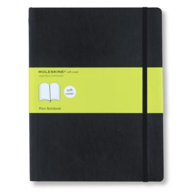 MOLESKINE Extra large soft cover plain notebook