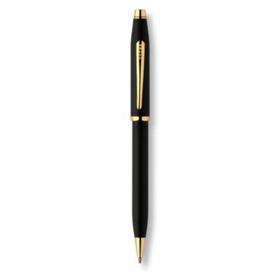 A T CROSS Century II classic black ballpoint pen