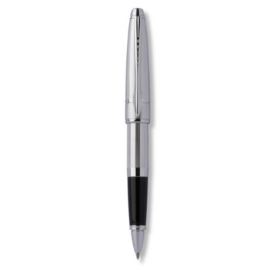 A T CROSS Apogee chrome rollerball pen