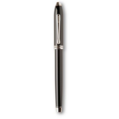 A T CROSS Townsend black lacquer fountain pen