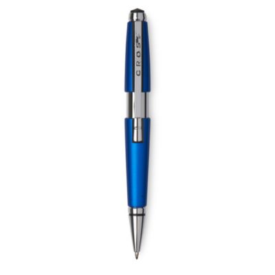 A T CROSS Edge rollerball pen blue